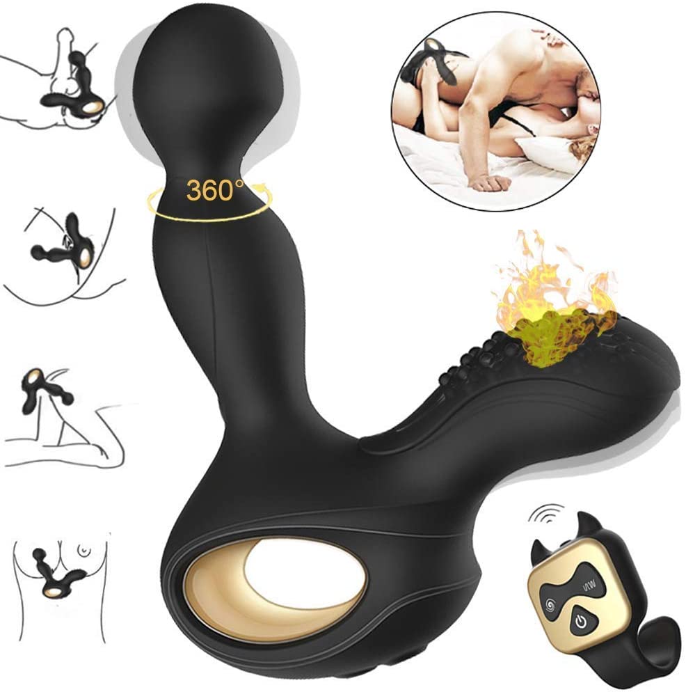 Wireless Heating Prostate Massager Anal Sex Toy - Lusty Age