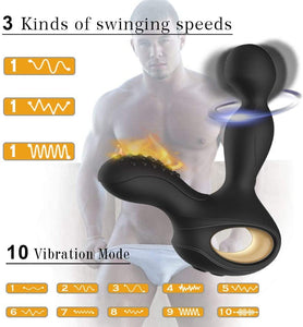 Wireless Heating Prostate Massager Anal Sex Toy - Lusty Age