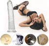 Realistic Soft Jelly Transparent Dildo - Lusty Age