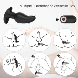 Anus Vibrator Rotation Beads Prostate Massager