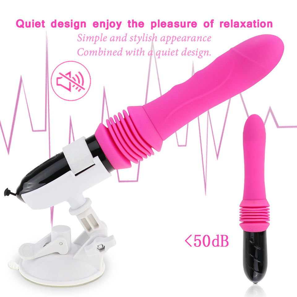 Automatic Female Stretching Sex Machine Vibrator