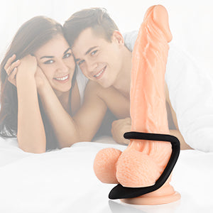 Ejaculation Lock Silicone Penis Ring