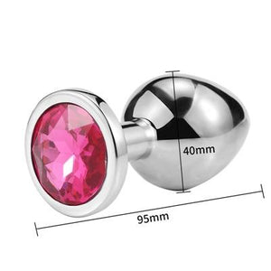 Luxury Stainless Steel Anal Butt Plug - Lusty Age