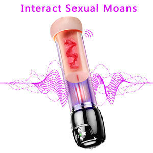 Automatic Penis Enlargement Vibrator & Male Mastubator - Lusty Age