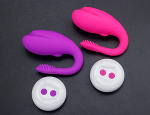 Wireless  Double Vibrators Sex Toy For Woman - Lusty Age