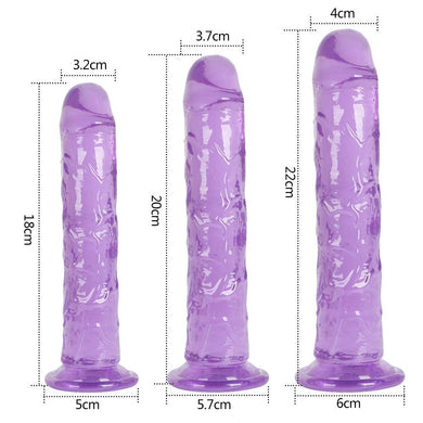 Erotic Soft Jelly Anal Dildo - Lusty Age