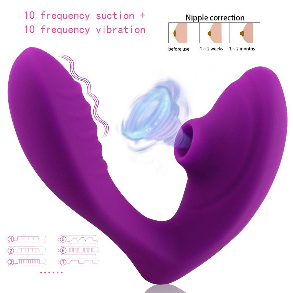 10 Speeds Vagina Sucking Vibrator - Lusty Age
