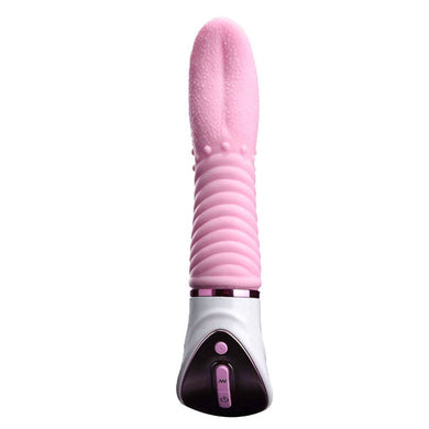 10 Speed Tongue Oral Sex G Spot Vibrating Massager - Lusty Age