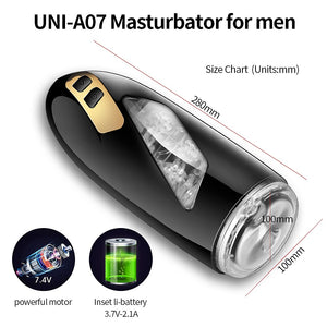 Big Size Automatic Vagina  Masturbator Cup - Lusty Age