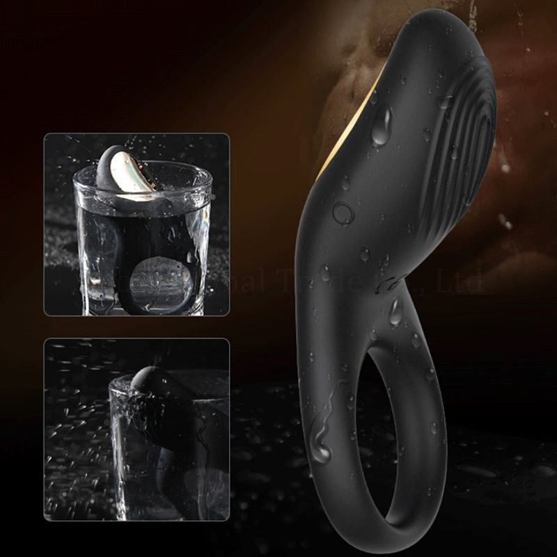 8 Vibration Modes Wireless Remote Control Penis Ring - Lusty Age