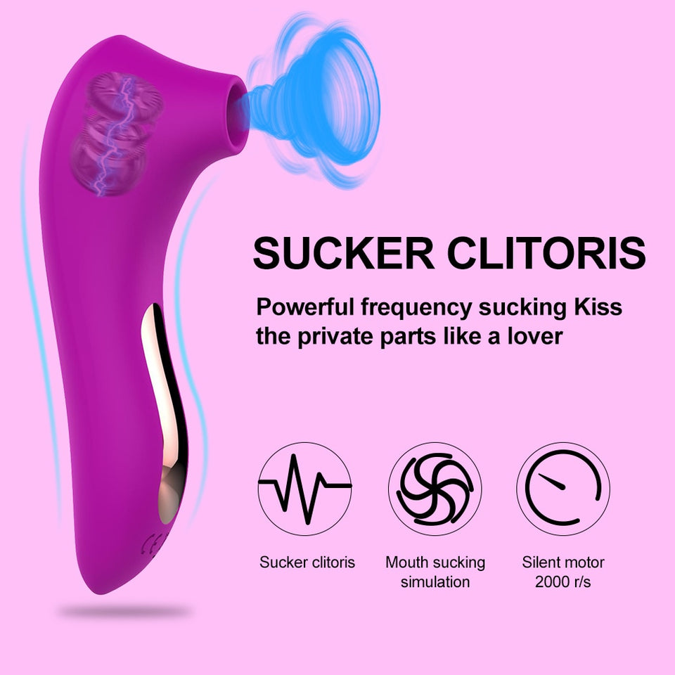 Clit Sucker Vagina Sucking Vibrator - Lusty Age