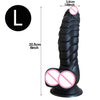 Women G-spot pleasure dildo with beads ( black ) - Lusty Age