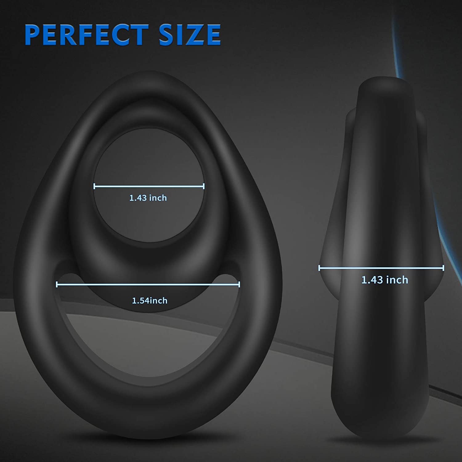 Silicone Male Longer Lasting Erection Cock Ring - Lusty Age