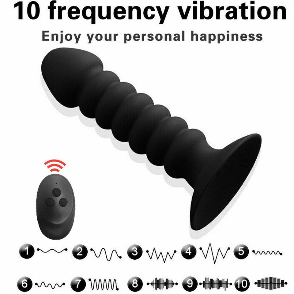 Wireless Remote control Anal Buttplug Vibrator